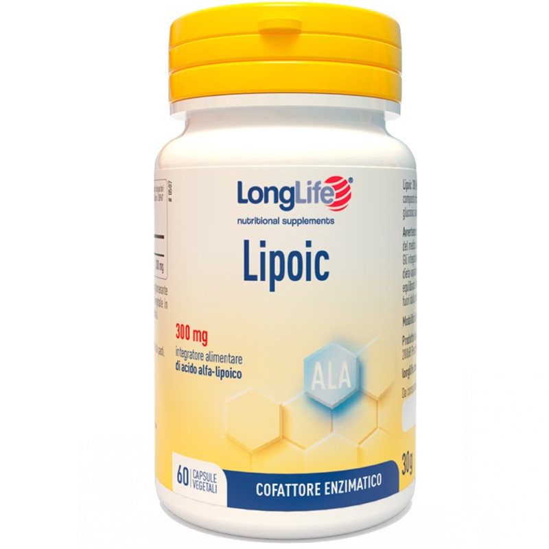 Long Life Lipoic 300 mg - 60 caps BENESSERE-SALUTE