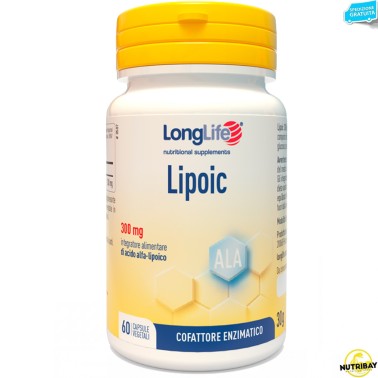 Long Life Lipoic 300 mg - 60 caps BENESSERE-SALUTE