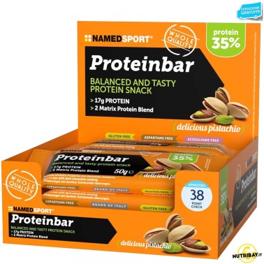 Named Sport Proteinbar - 12 barrette da 50 gr BARRETTE ENERGETICHE