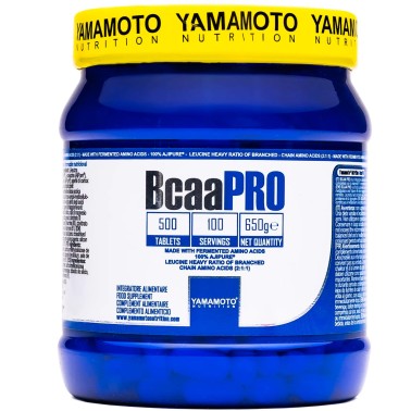 Yamamoto Nutrition Bcaa Pro Ajinomoto® Ajipure® - 500 cpr AMINOACIDI BCAA