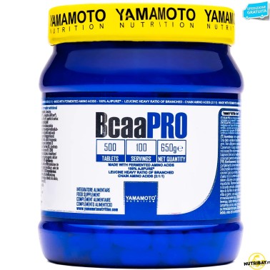 Yamamoto Nutrition Bcaa Pro Ajinomoto® Ajipure® - 500 cpr AMINOACIDI BCAA