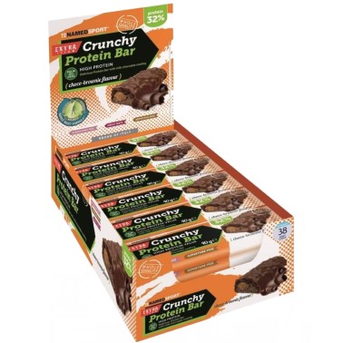 Named Sport Crunchy Protein Bar - box da 24 barrette da 40 gr BARRETTE ENERGETICHE