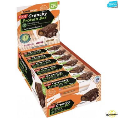 Named Sport Crunchy Protein Bar - box da 24 barrette da 40 gr BARRETTE ENERGETICHE