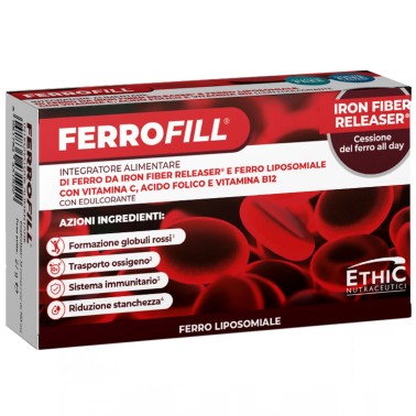 Ethic Sport FerroFill Ferro Liposomiale - 30 cpr BENESSERE-SALUTE