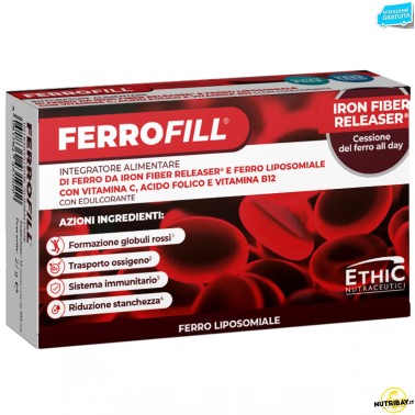 Ethic Sport FerroFill Ferro Liposomiale - 30 cpr BENESSERE-SALUTE
