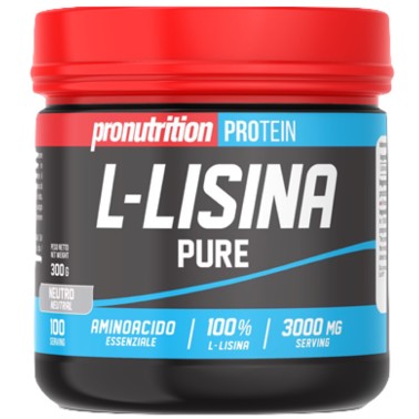 Pronutrition L-Lisina Pure - 300 gr AMINOACIDI COMPLETI / ESSENZIALI