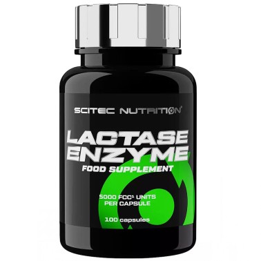 SCITEC NUTRITION Lactase Enzyme 100c Enzimi Digestivi per Intolleranza Lattosio BENESSERE-SALUTE