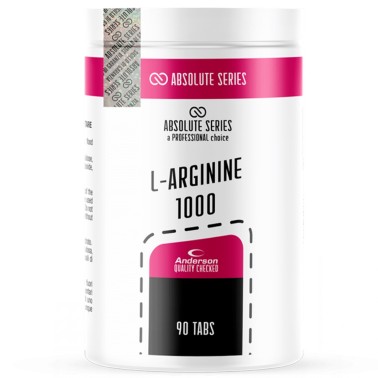 Absolute Series L-Arginine 1000 - 90 tabs ARGININA
