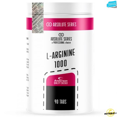 Absolute Series L-Arginine 1000 - 90 tabs ARGININA
