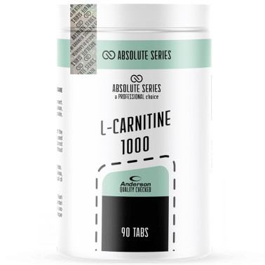 Absolute Series L-Carnitine 1000 - 90 tabs CARNITINA