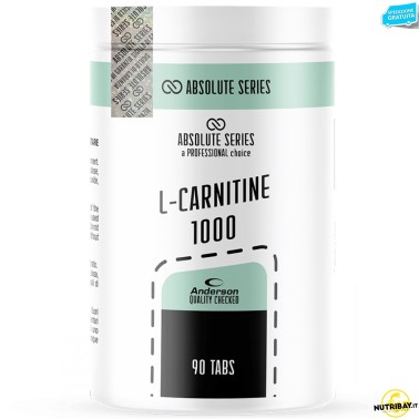 Absolute Series L-Carnitine 1000 - 90 tabs CARNITINA