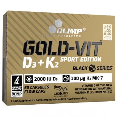 Olimp Gold-Vit D3 + K2 Sport Edition - 60 caps VITAMINE