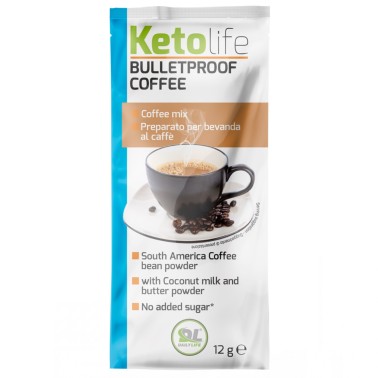 Daily Life Ketolife BulletProof Coffee - 1 bustina da 12 gr CAFFEINA