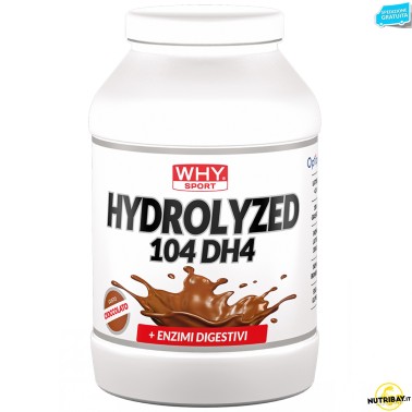 Why Sport Hydrolyzed 104 DH4 - 900 gr PROTEINE