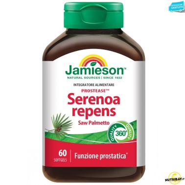 Jamieson Serenoa Repens Saw Palmetto - 60 softgels BENESSERE-SALUTE