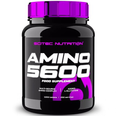 Scitec Amino 5600 1000 cpr. Aminoacidi Ramificati Bcaa Essenziali Completi AMINOACIDI COMPLETI / ESSENZIALI