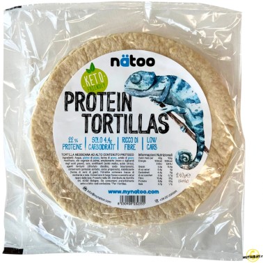Natoo Protein Tortillas Keto Friendly - 6 confezioni da 40 gr AVENE - ALIMENTI PROTEICI