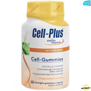 Bios Line Cell-Plus Cell-Gummies - 60 caramelle gommose BRUCIA GRASSI TERMOGENICI