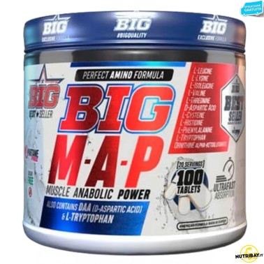 Big M.A.P Muscle Anabolic Power - 100 tabs AMINOACIDI COMPLETI / ESSENZIALI