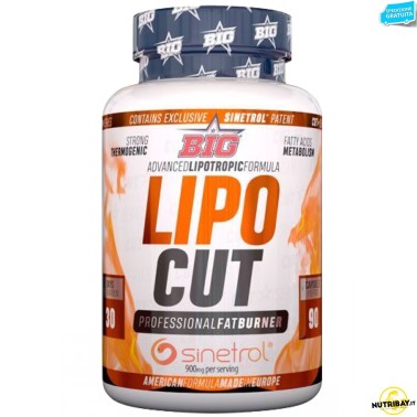 Big Lipo Cut Professional Fat Burner - 90 caps BRUCIA GRASSI TERMOGENICI