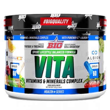 Big Vita Vitamins & Minerals Complex - 120 caps VITAMINE