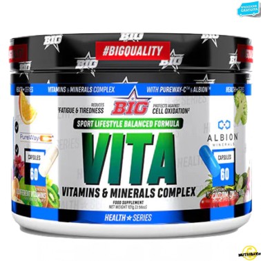 Big Vita Vitamins & Minerals Complex - 120 caps VITAMINE