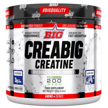 Big Creabig Creatine Micronized 200 Mesh - 250 gr CREATINA