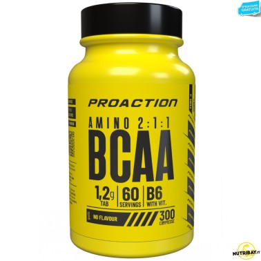 Proaction Fitness Amino 2:1:1 Bcaa - 300 cpr AMINOACIDI BCAA