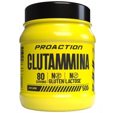 Proaction Fitness Glutammina - 500 gr GLUTAMMINA