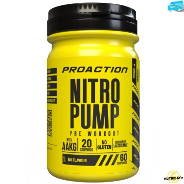 Proaction Fitness Nitro Pump Pre Workout - 60 cpr PRE ALLENAMENTO