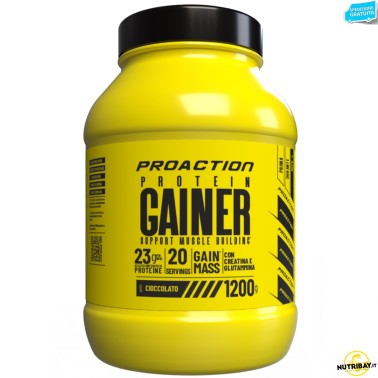 Proaction Fitness Protein Gainer - 1200 gr GAINERS AUMENTO MASSA