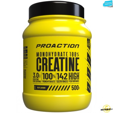 Proaction Fitness Monohydrate 100% Creatine - 500 gr CREATINA