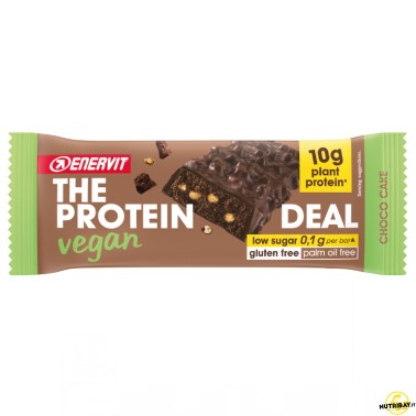 Enervit The Protein Deal Vegan - 1 barretta da 40 gr BARRETTE ENERGETICHE