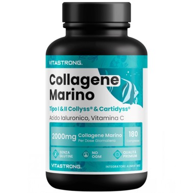 Vitastrong Collagene Marino - 180 cpr BENESSERE ARTICOLAZIONI