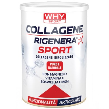Why Sport Collagene Rigenera Sport - 336 gr BENESSERE ARTICOLAZIONI