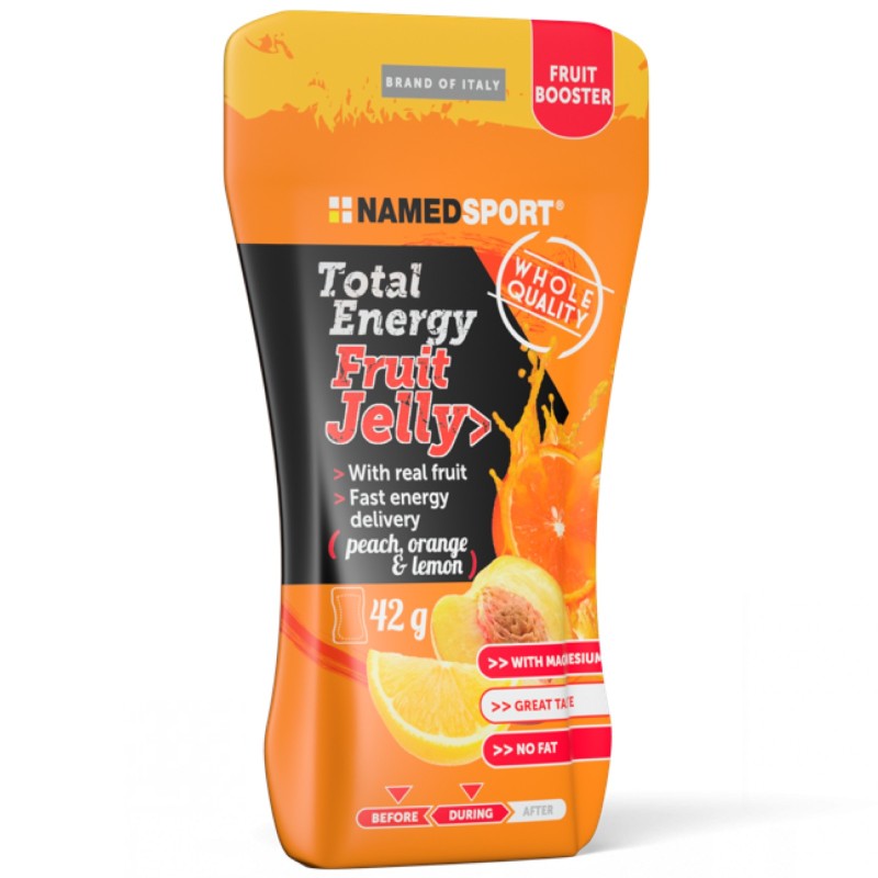 NAMED SPORT TOTAL ENERGY FRUIT JELLY 42 gr CARBOIDRATI - ENERGETICI