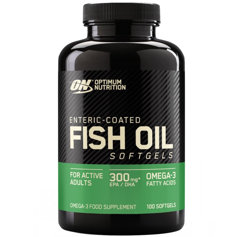 ON Optimum Nutrition Fish Oil 100 perle integratore di Omega 3 anti Colesterolo OMEGA 3