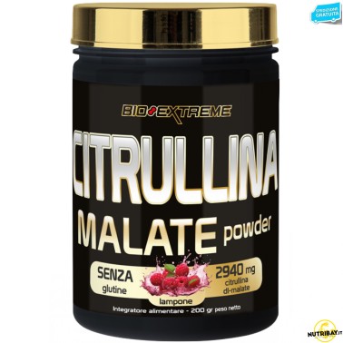 Bio-Extreme Citrullina Malate Powder - 200 gr PRE ALLENAMENTO