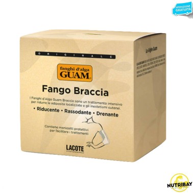 Guam Fango Braccia - 250 ml+10 manicotti CREME