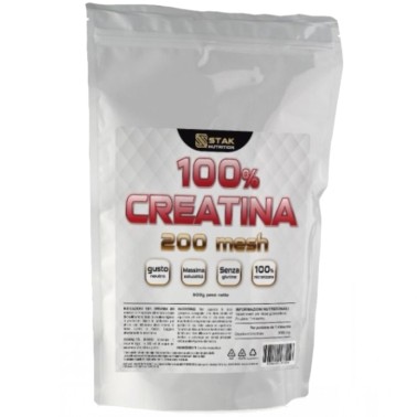 Stak Nutrition 100% Creatina 200 mesh - 500 gr CREATINA