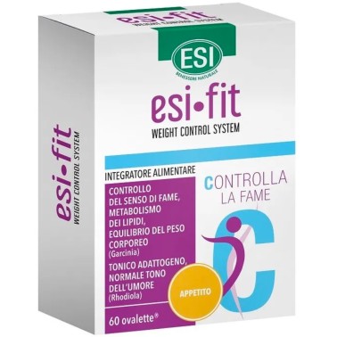 Esi Fit Controlla la Fame Appetito - 60 ovalette BRUCIA GRASSI TERMOGENICI