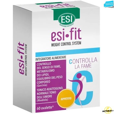 Esi Fit Controlla la Fame Appetito - 60 ovalette BRUCIA GRASSI TERMOGENICI