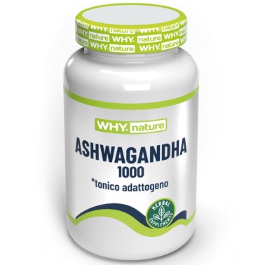 Why Nature Ashwagandha 1000 - 60 cpr TONICI