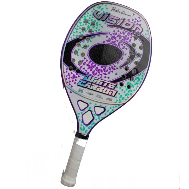 Vision Racchetta Beach Tennis White Carbon 2024 RACCHETTE BEACH TENNIS