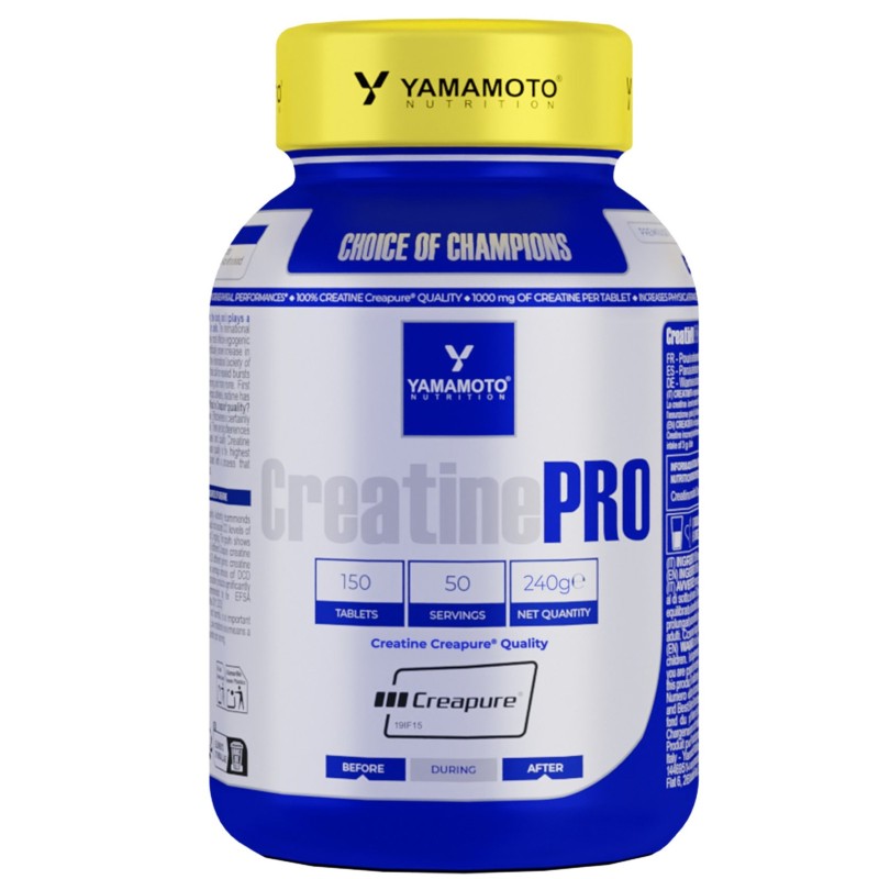 Yamamoto Nutrition Creatine PRO Creapure Quality - 150 cpr CREATINA