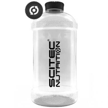 SCITEC WATER JUG DA 2 LT BOTTIGLIA DA PALESTRA MILITARE NERO ACCESSORI