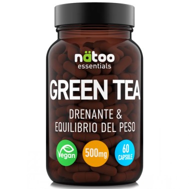 Natoo Essentials Green Tea - 60 caps DRENANTI DIURETICI