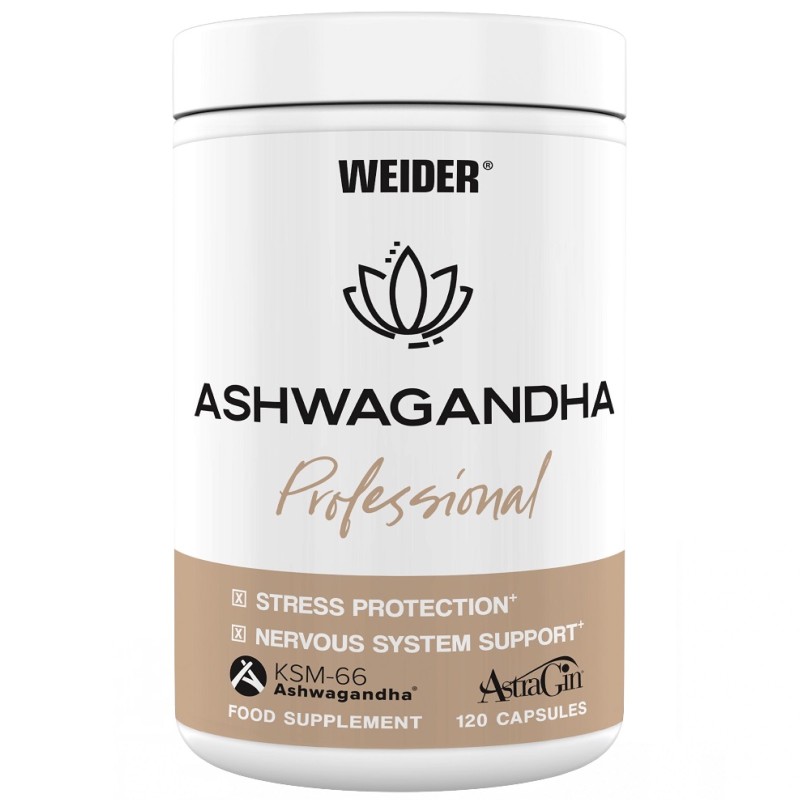 Weider Ashwagandha Professional - 120 caps TONICI