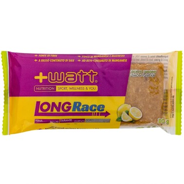 +Watt Long Race - 1 barretta da 80 gr BARRETTE ENERGETICHE