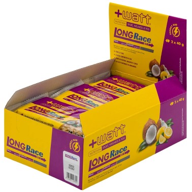 +Watt Long Race - 12 barrette da 80 gr BARRETTE ENERGETICHE